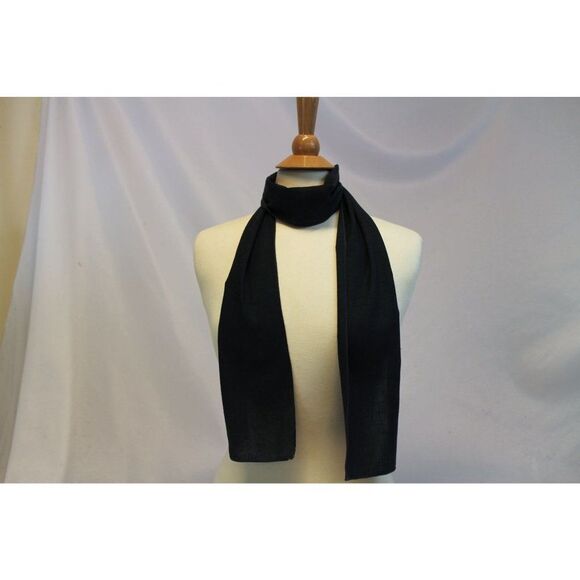 Dark Gray Lightweight Soft Scarf - Picture 4 of 7